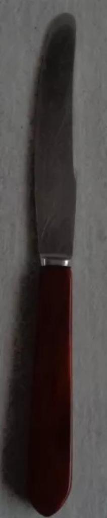 HOORN BAKELIET HEFT fruit mes 16,5cm HORN BAKELITE knife BAK, Huis en Inrichting, Keuken | Bestek, Zo goed als nieuw, Verzenden