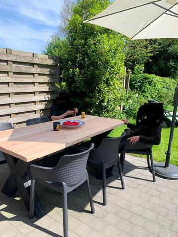 6xtuin/terras stoelen met kussen 240€ beschikbaar voor biedingen