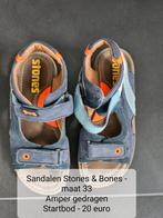Sandalen Stones & Bones maat 33, Kinderen en Baby's, Jongen, Overige typen, Stones and bones, Ophalen of Verzenden