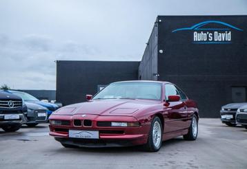 BMW 850i 5.0 V12 Coupé E31 / OLDTIMER / HISTORIQUE / CLIMATI