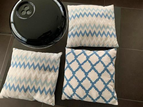 Sierkussens blauw, Huis en Inrichting, Woonaccessoires | Kussens, Blauw, Ophalen of Verzenden