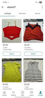 Kledij Dames (Broek, Shorts, Crop-top, T-shirt,...), Ophalen, Zo goed als nieuw