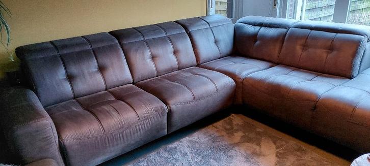 Hoeksalon met 2 relaxzetels, Huis en Inrichting, Zetels | Zetels, Zo goed als nieuw, Hoekbank, Vierpersoons of meer, 200 tot 250 cm