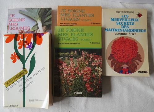 Jardinage R Basteleus Lot 5 livres, Livres, Maison & Jardinage, Utilisé, Potager, Enlèvement ou Envoi