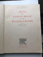 Atlas du Congo Belge et du Ruan-Urundi, Antiquités & Art, Antiquités | Livres & Manuscrits, Enlèvement ou Envoi