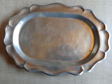 Zilveren plateau, Portugees zilver beschikbaar voor biedingen