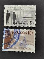 Panama 1960 - volkstelling in Panama en Centraal Amerika, Ophalen of Verzenden, Gestempeld, Midden-Amerika