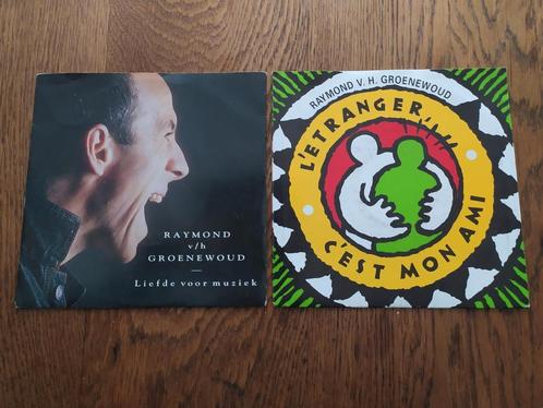 2 x 45T vinyle Raymond van het Groenewoud, CD & DVD, Vinyles | Néerlandophone, Utilisé, Pop, 10 pouces, Enlèvement ou Envoi