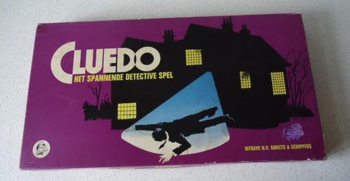 Vintage "Cluedo" van Seets & Schippers anno 1964., Hobby & Loisirs créatifs, Jeux de société | Jeux de plateau, Utilisé, 1 ou 2 joueurs