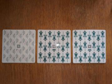 Nespresso Porcelain Coasters, Neuf, Enlèvement, Autres styles, Porcelaine