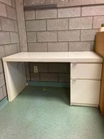 Bureau wit (malm ikea), Maison & Meubles, Bureaux, Enlèvement, Utilisé, Bureau