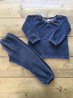 PETIT BATEAU, blauwe winter pyjama maat 110, Petit Bateau, Meisje, Ophalen of Verzenden, Nacht- of Onderkleding