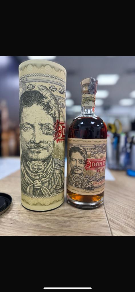 Don Papa 1 Liter, Verzamelen, Wijnen, Zo goed als nieuw, Ophalen of Verzenden