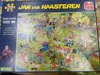 Puzzel Jan Van Haasteren 1000 stukjes HONDENPARCOURS, Ophalen, 500 t/m 1500 stukjes, Zo goed als nieuw, Legpuzzel