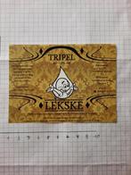 Bieretiket Lekske, Verzamelen, Biermerken, Ophalen of Verzenden, Nieuw