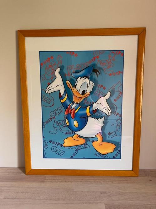 Cadre Disney Donald Duck grand format, Collections, Disney, Utilisé, Image ou Affiche, Donald Duck, Enlèvement