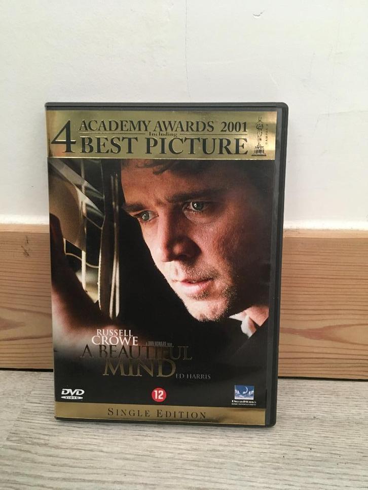 DVD A beautiful mind, Cd's en Dvd's, Dvd's | Drama, Gebruikt, Drama, Ophalen