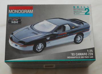 Monogram Chevrolet Camaro Z28 '93 beschikbaar voor biedingen