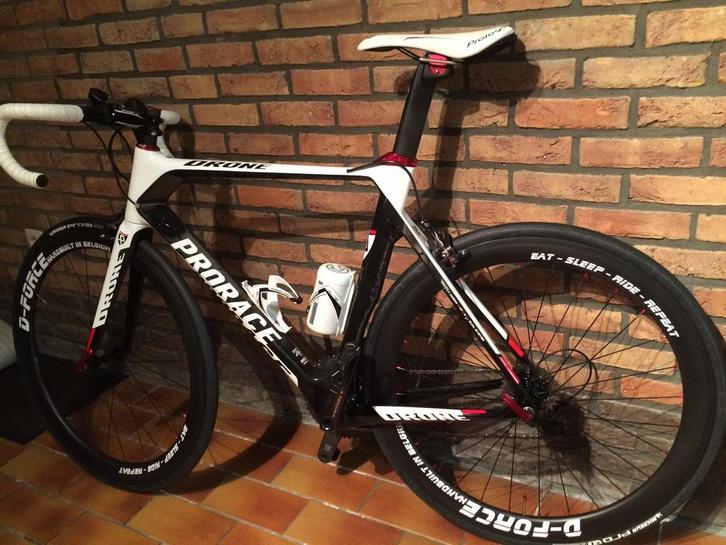 Carbon aero racefiets Prorace Drone, Fietsen en Brommers, Fietsen | Racefietsen, Carbon, Ophalen