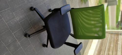 Bureaustoel Sedus Netwin NW-100 samengesteld groen/zwart, Huis en Inrichting, Stoelen, Nieuw, Eén, Kunststof, Metaal, Stof, Overige kleuren