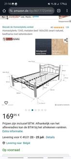 Bedframe, nog in de verpakking, Ophalen, Zo goed als nieuw, Hout
