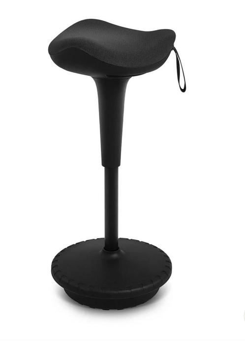 Ergonomic work stool, Highly adjustable sit-stand stool 360°, Huis en Inrichting, Bureaustoelen, Nieuw, Bureaustoel, Zwart, Ergonomisch