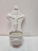 Wijwatervatje Christus Jezus oud wit, Ophalen of Verzenden