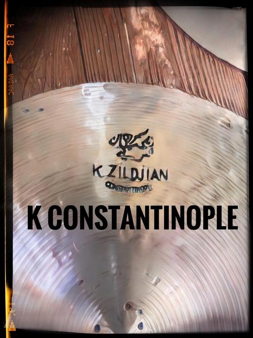 CONSTANTINOPLE Cymbals by Zildjian & Ufip, Musique & Instruments, Instruments | Pièces, Utilisé, Batterie ou Percussions, Enlèvement ou Envoi