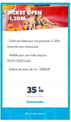 Tickets Aqualibi, Tickets & Billets