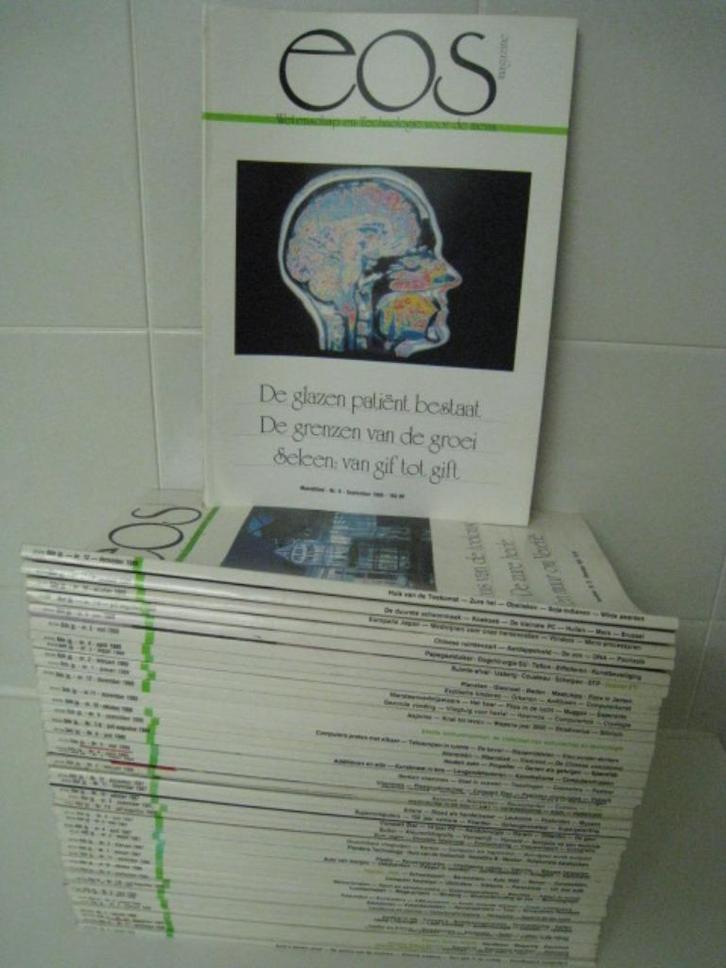EOS magazine, jaargang 86,87,88,89, nov 84, dec 85, perfekt!, Verzamelen, Tijdschriften, Kranten en Knipsels, Ophalen of Verzenden