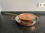Zware koperen pannen merk Wegro, Huis en Inrichting, Keuken | Potten en Pannen, Ophalen of Verzenden, Zo goed als nieuw