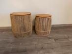 Set bijzettafels, Huis en Inrichting, Ophalen, Zo goed als nieuw, Hout