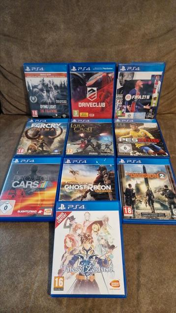 Playstation 4 spellen  beschikbaar voor biedingen