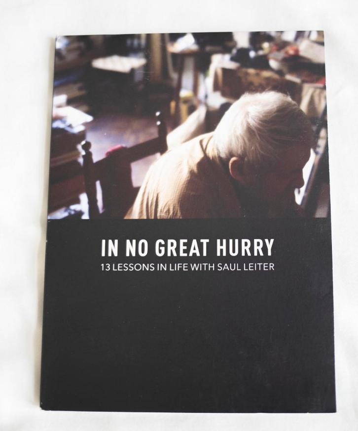 dvd In no great hurry - Saul Leiter, Cd's en Dvd's, Dvd's | Documentaire en Educatief, Zo goed als nieuw, Biografie, Ophalen