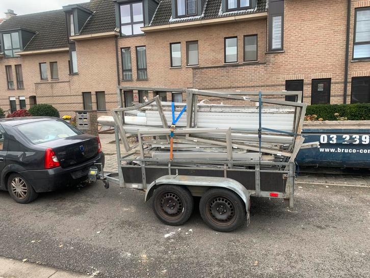 Ophaling metaal oud ijzer schroot enzv ook oud papier, Doe-het-zelf en Bouw, Metalen, Zo goed als nieuw, Aluminium, Ophalen