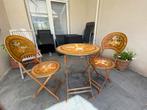 Vintage ijzeren tuinset, Tuin en Terras, Tuinsets en Loungesets, Ophalen, Gebruikt