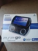 PSP GO - Zo goed als nieuw, Games en Spelcomputers, Spelcomputers | Sony PSP, Ophalen of Verzenden, Zo goed als nieuw, Zwart, PSP Go