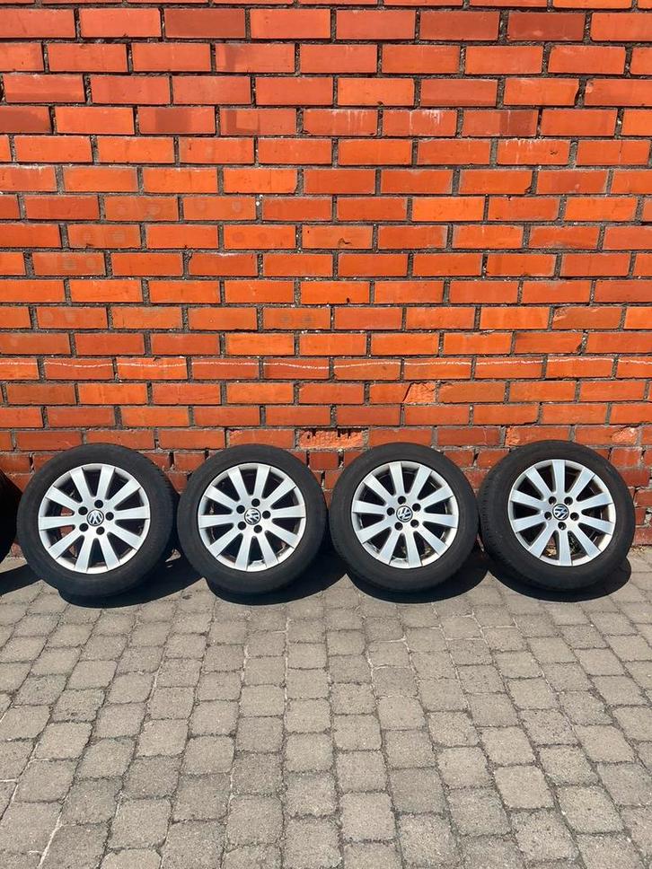Volkswagen Passat velgen 16” zomerset / Continental, Auto-onderdelen, Banden en Velgen, Banden en Velgen, Zomerbanden, 16 inch