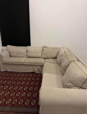 IKEA hoekzetel – beige beschikbaar voor biedingen
