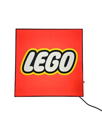 Lego logo LED frame 50x50 cm + ophang systeem beschikbaar voor biedingen