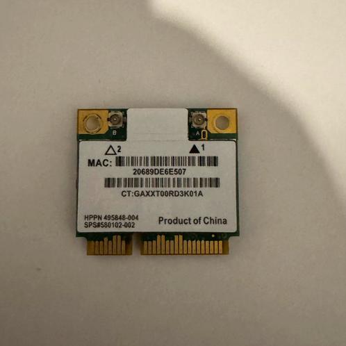 mini-pcie wifi-kaart voor oudere desktops/laptops, Computers en Software, Netwerkkaarten, Zo goed als nieuw, Ophalen
