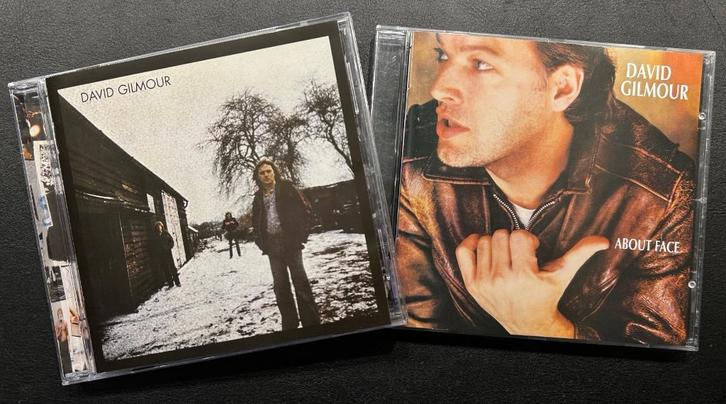 DAVID GILMOUR - David Gilmour & About face ( 2 CDs ), Cd's en Dvd's, Cd's | Rock, Zo goed als nieuw, Progressive, Verzenden