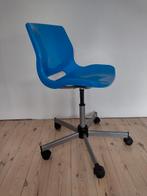 Bureaustoel (Ikea), Huis en Inrichting, Ophalen, Gebruikt, Blauw, Bureaustoel