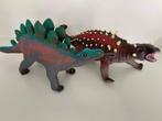 2 grote zachte dino’s stegosaurus Ankylosaurus, Ophalen of Verzenden