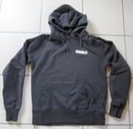 Hoodie sweater zwart met witte logo’s - maat L - OPRUIM, Zwart, Maat 42/44 (L), _, Ophalen of Verzenden
