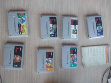 SNES games lot  beschikbaar voor biedingen