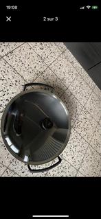 Wok Le Creuset en fonte, Ophalen, Gietijzer, Zo goed als nieuw, Keramische plaat