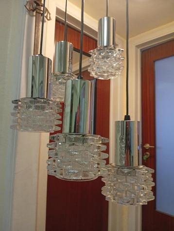 Raak Space Age vintage hanglamp uit de jaren 70  beschikbaar voor biedingen