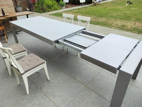 Grote eetkamertafel, Huis en Inrichting, Tafels | Eettafels, Zo goed als nieuw, 50 tot 100 cm, 200 cm of meer, Vijf personen of meer