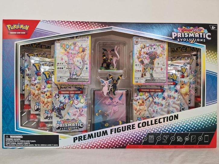 Prismatic Evolutions Premium figure collection, Hobby & Loisirs créatifs, Jeux de cartes à collectionner | Pokémon, Neuf, Booster